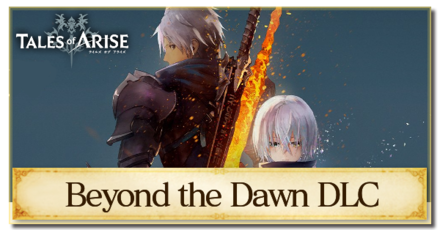 Tales of Arise Beyond the Dawn DLC