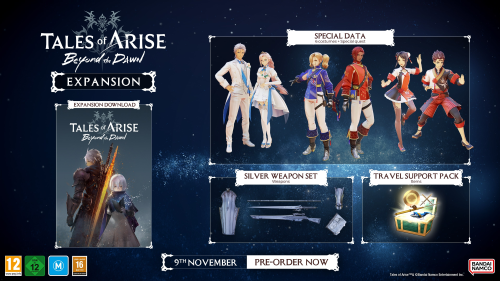 Tales of Arise Beyond the Dawn DLC Expansion