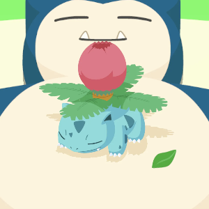 Pokemon Sleep - Atop-Belly Sleep