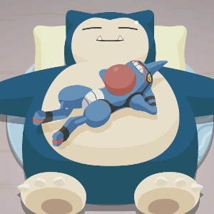 Pokemon Sleep - Atop-Belly Sleep