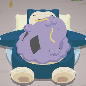 Pokemon Sleep - Atop-Belly Sleep
