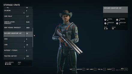 Starfield - How to Get Explorer Adventure Hat