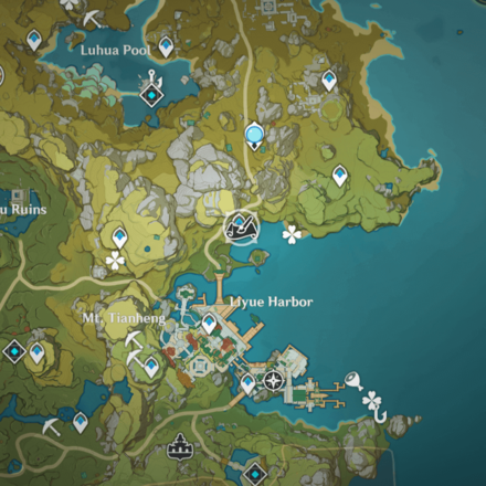 Genshin - Truth Through Painting - The City That is the Beating Heart of Commerce Location