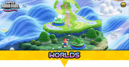 Super Mario Bros. Wonder: All Worlds & Stages