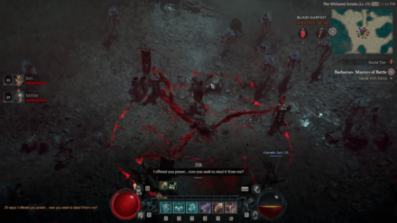 D4 - Blood Harvest Unique Events