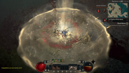 D4 - Blood Harvest Leveling