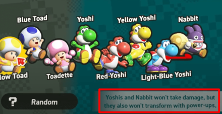 Super Mario Wonder - Character Special Powers