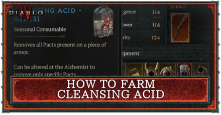 Cleansing Acid - Diablo 4