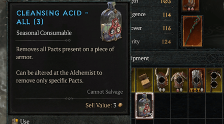 Cleansing Acid Effects