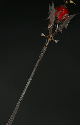 Diablo 4 - Marrow Staff Weapon Transmog