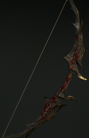 Ensanguined Marrow Shortbow Cosmetic