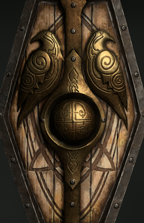 Embellished Shield Cosmetic