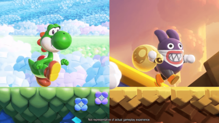 Super Mario Wonder - Yoshi and Nabbit