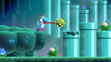 Super Mario Wonder - Yoshi Moveset