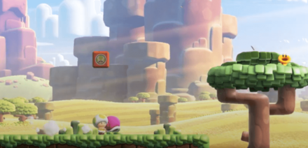 Super Mario Wonder - Bulrush Hidden Block