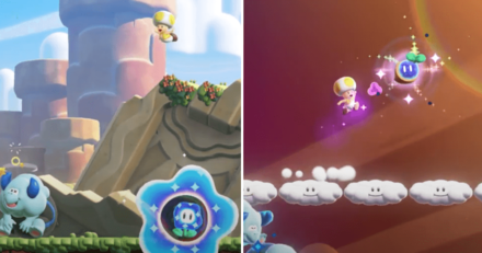 Super Mario Wonder - Wonder Flower and Wonder Seed