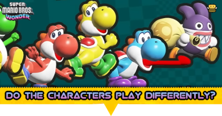 Super Mario Bros Wonder - Do The Characters Play Differently