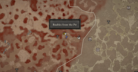 Diablo 4 - Hawezar Living Steel Chest #1 Map