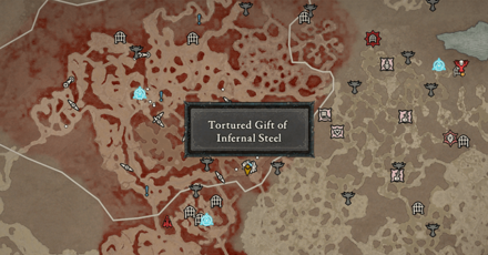 Diablo 4 - Hawezar Living Steel Chest #2 Map