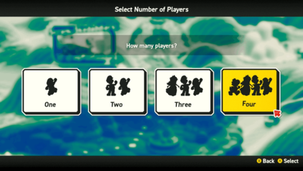 Super Mario Bros Wonder - Select a Number of Players