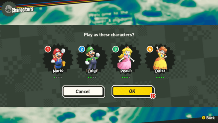 Super Mario Bros Wonder - Select Characters
