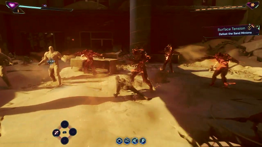 Spiderman 2 PS5 - Miles against Sand Minions