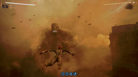 Spiderman 2 PS5 - defeating Sandman