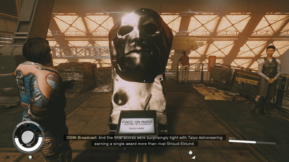 Starfield - Cydonia Face of Mars