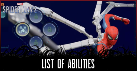 Spider-Man 2 - List of Abilities