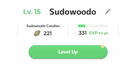Pokemon Sleep - Sudowoodo EXP