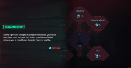 Cyperpunk 2077 Phantom Liberty - Start Respec