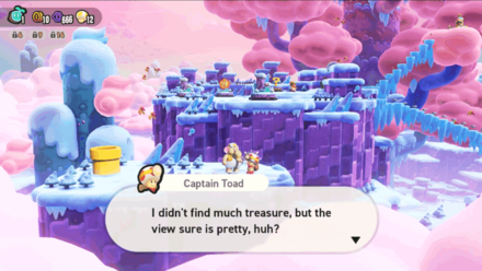Super Mario Bros Wonder - Captain Toad Conversation