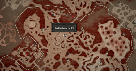 Diablo 4 - Dry Steppes Living Steel Chest #1 Map