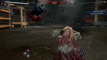 Spider-Man 2 (PS5) - How to Beat Scream Dodge Her Hair Slam