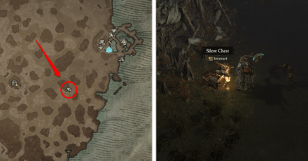 Diablo 4 (D4) - Forsaken Coast Silent Chest