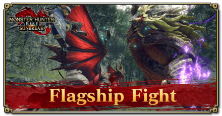 Monster Hunter Rise (MH Rise) - Flagship Fight Quest Banner