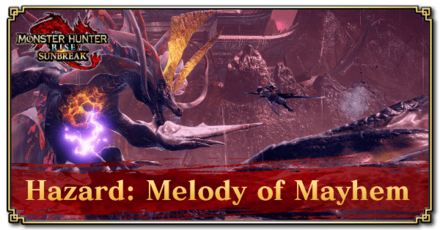 Monster Hunter Rise (MH Rise) - Hazard: Melody of Mayhem Quest Banner