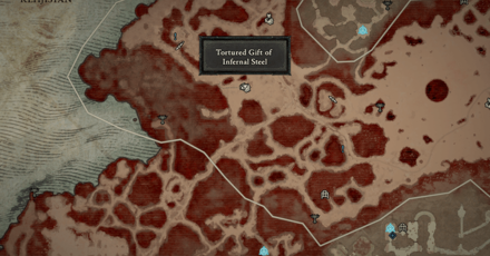 Diablo 4 - Kehjistan Living Steel Chest #4 Map