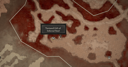 Diablo 4 - Dry Steppes Living Steel Chest #4 Map