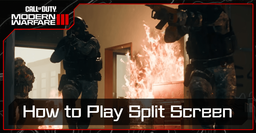 Modern Warfare 3 - How to Play Split Screen