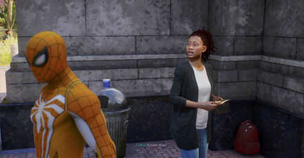 Spiderman 2 PS5 - Find Grandpa in-game view
