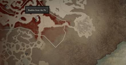 Diablo 4 - Fractured Peaks Living Steel Chest #2 Map