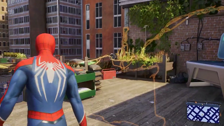 Spiderman 2 PS5 - highlighted vines