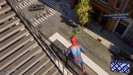 Spiderman 2 PS5 - first plant specimen