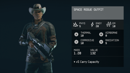 Starfield - Carry Capacity Apparels