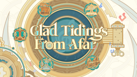 Genshin Impact - Glad Tidings From Afar Web Event Details