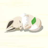 Shiny Eevee 1 - Curled-Up Sleep