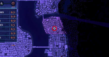 Spiderman 2 PS5 - Rooftop Fireworks map view