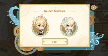 Genshin - Glad Tidings From Afar - 2 Choose Traveler