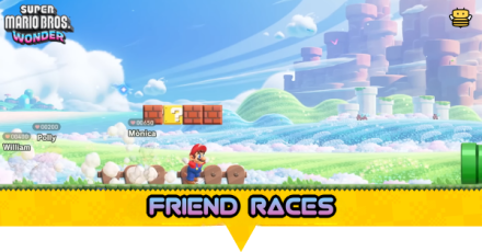 Super Mario Bros Wonder - Friend Races